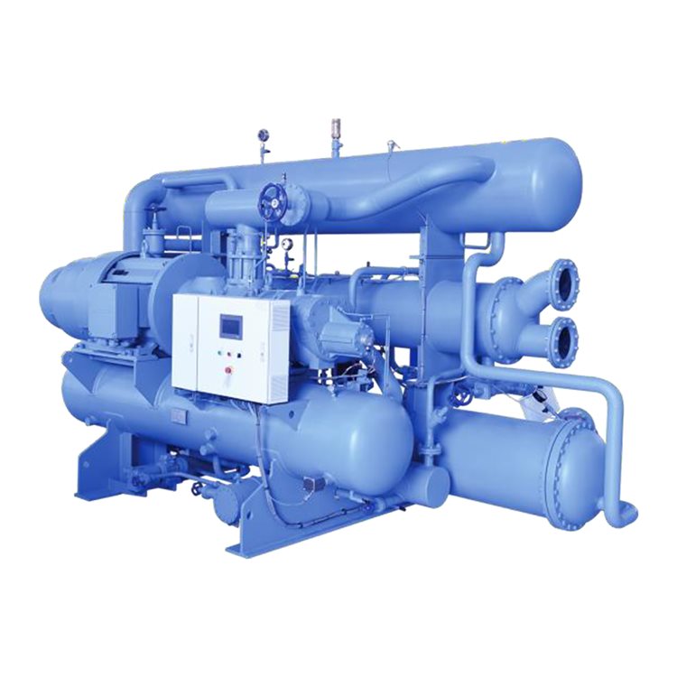 چیلر آبی - شامل پکیج کمپرسور اسکرو ( باز ) سری CW