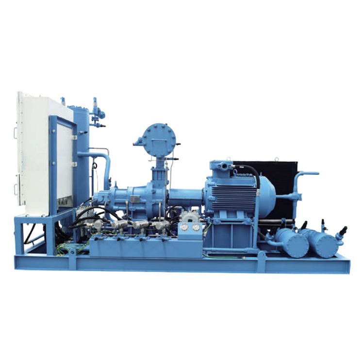 یونیت مایع سازی (میعان) گاز طبیعی - کمپرسور با مبردهای ترکیبی